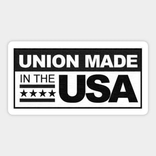 Union Made - USA Sticker